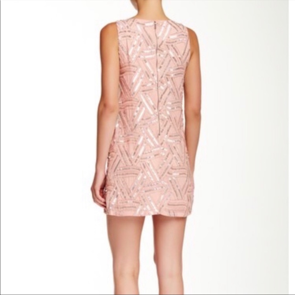 Alice + Olivia Sequin Cocktail Dress - Picture 2 of 5